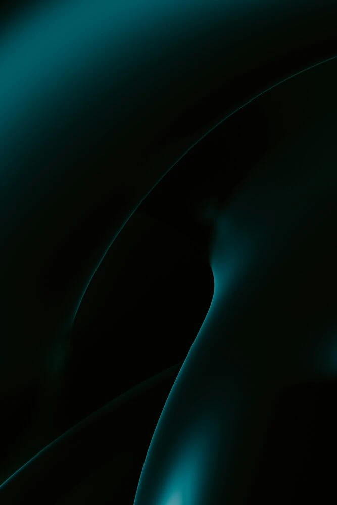 A dark, abstract image featuring smooth, flowing curves with a teal and black gradient, reminiscent of the sophisticated atmosphere at the 2017 Annual Investor Workshop hosted by Partners Capital.